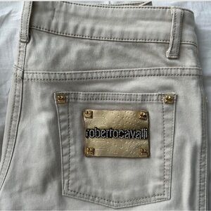 Roberto Cavalli Beige Women's Jeans
